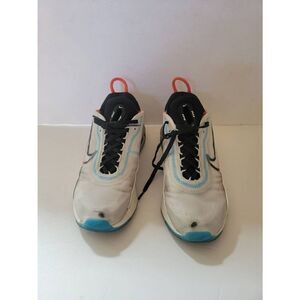 Nike Air Max 2090 Unisex White Blue Lace-up Sneaker Running Shoes Size 7